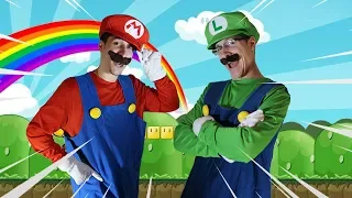 Super Mario Bros - Best of Mario and Luigi IN REAL LIFE