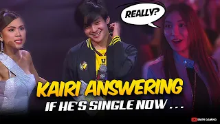 KAIRI ANSWERING if HE's SINGLE RIGHT NOW . . .😮