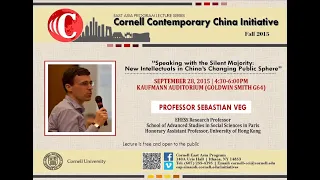 Speaking with the Silent Majority: New Intellectuals in a China's Changing Public Sphere