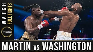 Martin vs Washington FULL FIGHT: February 22, 2020 - PBC on FOX PPV