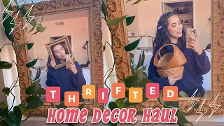 Cozy Thrifted Home Decor Haul ♡