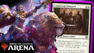 The New Best Deck in Standard? - Mono White Humans - Magic Arena Gameplay