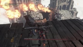 Dark Souls 3 Few-Hits-KO Challenge - Ancient Wyvern