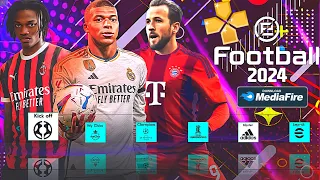 eFOOTBALL 2024 PPSSPP | PES 24 PPSSPP CAMERA PS5 | PES 2024 PPSSPP