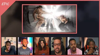 Hanma Baki Son of Ogre 2nd Season Episode 2 REACTION MASH-UP l Epic Moment