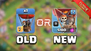 ALL CLASH OF CLANS REMODELS - OLD VS NEW.