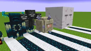 how much sculk generate all mobs in    minecraft! experiment #minecraft #experiment