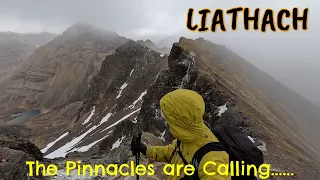 LIATHACH/A TRAVERSE OVER THE PINNACLES/HIKING/NW SCOTLAND