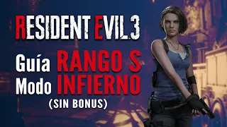 Resident Evil 3 Remake - Guía Rango S en Infierno (Sin Bonus)