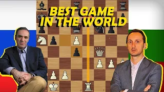 Garry Kasparov Vs Veselin Topalov, Best Game Ever Played