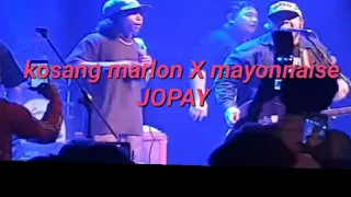 kosang marlon x mayonnaise collab. JOPAY.