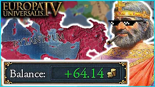 2500 Development Byzantium In 100 Years! Roman Empire Restoration EU4 Byzantium Guide