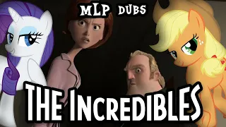 The Incredibles argument scene but it's dubbed by Rarity and Applejack [15.ai]