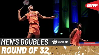 YONEX All England Open 2024 | Rankireddy/Shetty (IND) [1] vs. Ahsan/Setiawan (INA) | R32