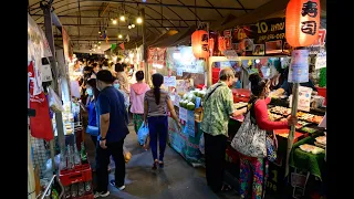 [4K] 2020 Walk around "Index Bangyai Night Market" food and shopping, Nonthaburi