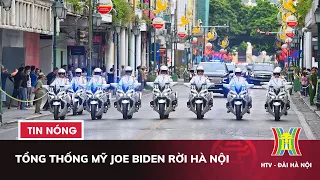 Tổng thống Mỹ Joe Biden rời Hà Nội | Tin tức