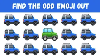 How good are your eyes? Find the Odd Emoji out | Emoji quiz puzzles | Emoji Challenge | Puzzle Hut