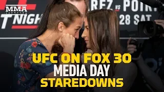 UFC on FOX 30 Media Day Staredowns - MMA Fighting