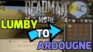 Runescape Deadman Guide For Newbs - How to get Ardougne Fast (NO TELEPORT)