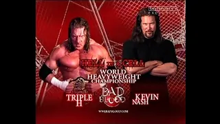 Sky Sports 1 Bad Blood 2003 Match Card