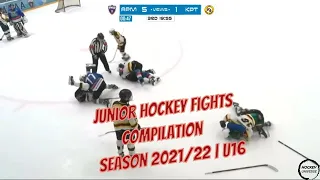 U16 Hockey Fights Compilation | OMC 2021/22 | 2006 y.b. | AAA/AA/A