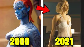 🔥 X-men Cast - Then (2000) & Now (2021)