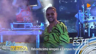 Rekordszámú látogató a Campus Fesztiválon