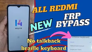 Redmi 10c Frp Bypass Miui 14 /All Redmi Miui 14 FRP Unlock 2023 Without Talkback