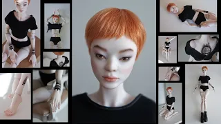 Creation of a porcelain bjd doll. Создание шарнирной куклы из фарфора.