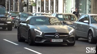 Mercedes AMG GT S from Qatar - Driving in London