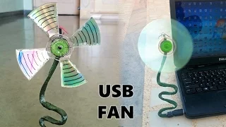 Как Сделать USB ВЕНТИЛЯТОР из CD