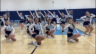 Riley County Middle School Cheer Halftime Performance 1/25/24