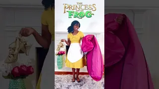 So excited to wear my first Princess Tiana ballgown! ☺️💚✨#PrincessTiana #Disney #Cosplay