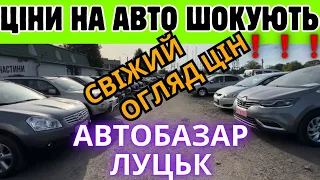 Ціни на авто ШОКУЮТЬ❗️Що з цінами на АвтоБазарі в Луцьку❓Свіжий огляд цін на СВІЖІ МАШИНИ✅Автопідбір