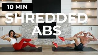 10 Min SHREDDED ABS Workout | FULL BODY Series 14