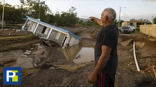 Damnificados en Puerto Rico reciben ayuda mientras permanecen aislados y sin electricidad