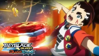 Aiger vs Ranzo | Beyblade Burst QUADSTRIKE | EP 16 | CLIP |