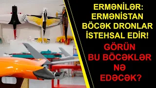 ERMƏNİLƏR: ERMƏNİSTAN BÖCƏK DRONLAR İSTEHSAL EDİR! GÖRÜN BU BÖCƏKLƏR NƏ EDƏCƏK?