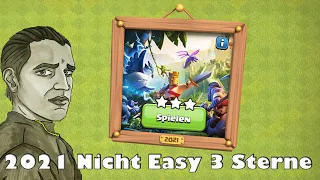 10 JAHRE JUBILÄUM CHALLENGE 2021 EASY 3 STERNE - CLASH OF CLANS