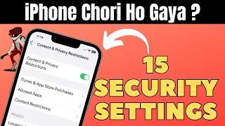 How to Secure iPhone from Theft || 15 Steps