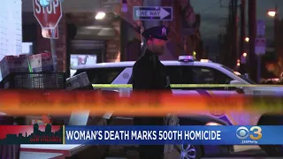 Philadelphia Hits Grim Milestone With Woman's Death Marking 500th Homicide