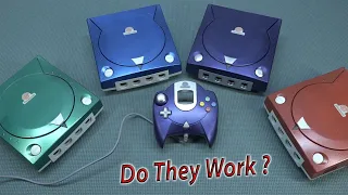 Custom Untested Sega Dreamcast Consoles for €99,- / Only Do They Work ?