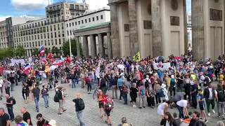 Berlin Demo - Brandenburger Tor