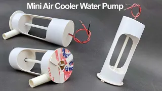 How to make air cooler water pump at home | DIY mini water pump | Unique 5V DC water pump
