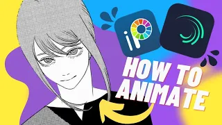 HOW TO ANIMATE MANGA PANELS with alight motion