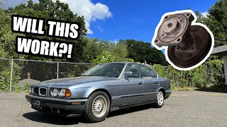 Fixing The HORRIBLE Steering Noise In My BARN FIND E34 - Almost Street Ready!