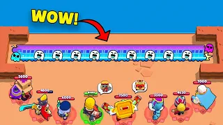 *INSANE* LONGEST TRAIN SPRAY! | Brawl Stars Funny Moments & Glitches & Fails #914