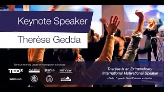 Speaker reel by Keynote Speaker Therese Gedda on Company Culture, the Future of Work, Workplace