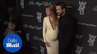 Blake Lively shows off her baby bump at Angel Ball 2014 - Daily Mail