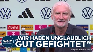 FUSSBALL-SIEG GEGEN FRANKREICH: DFB-Elf bezwingt Le Bleus mit Interimscoach Rudi Völler in Dortmund